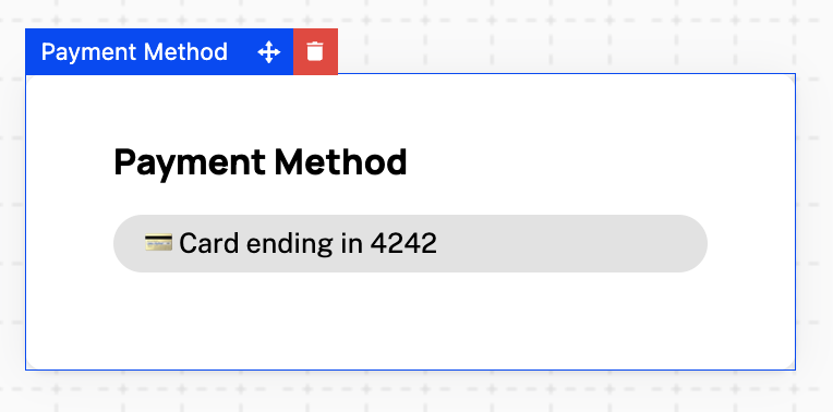 Payment method