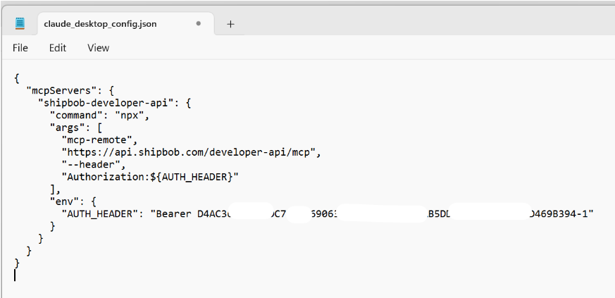 Claude Desktop Config File Content