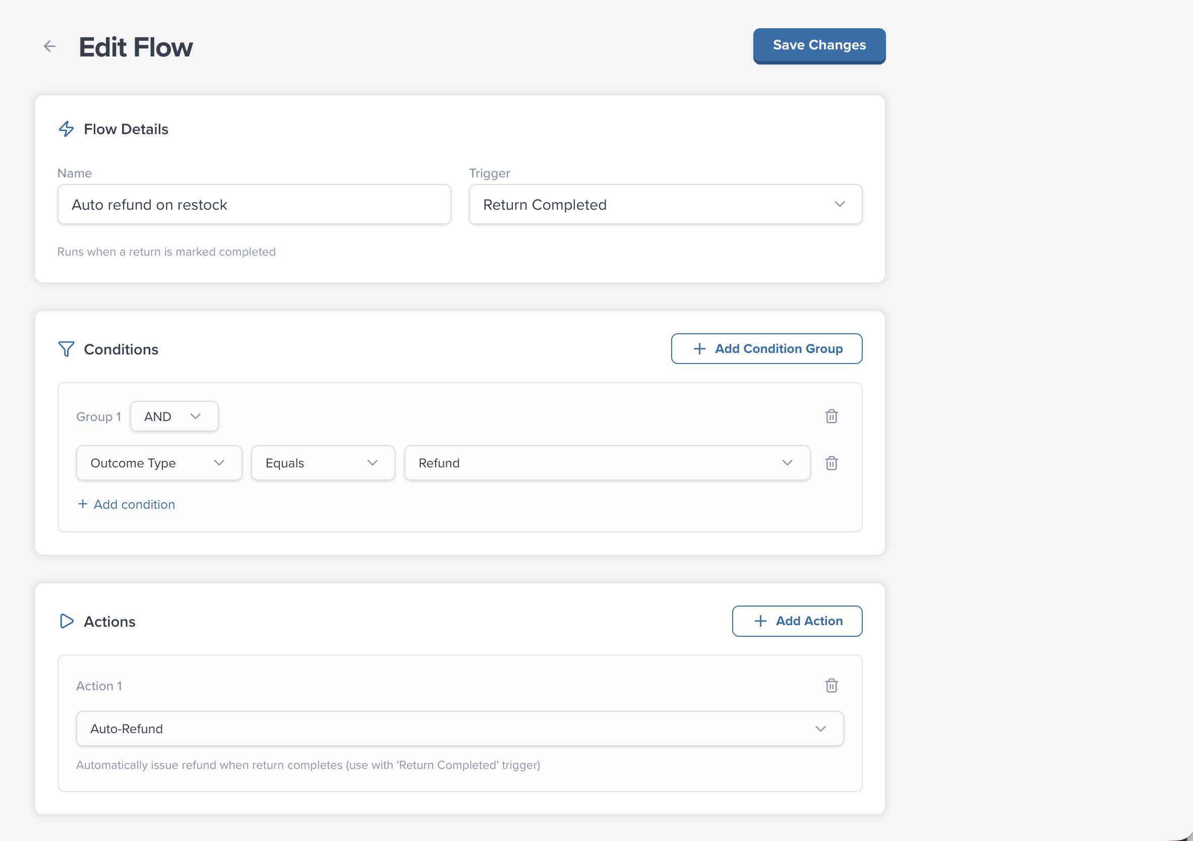 ShipBob Returns Auto-Refund Flow