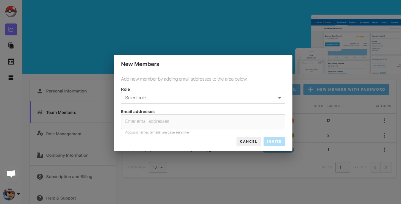 Figure 8: Adding New users