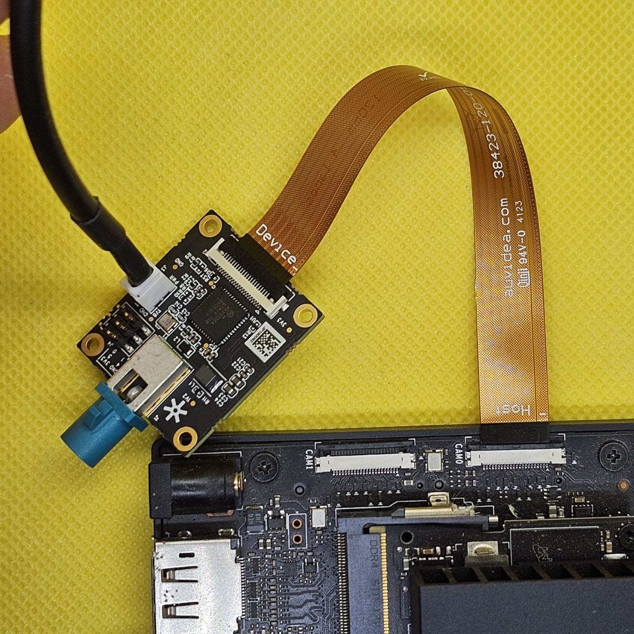 ZED Link Mono Orin Nano MIPI carrier board connection