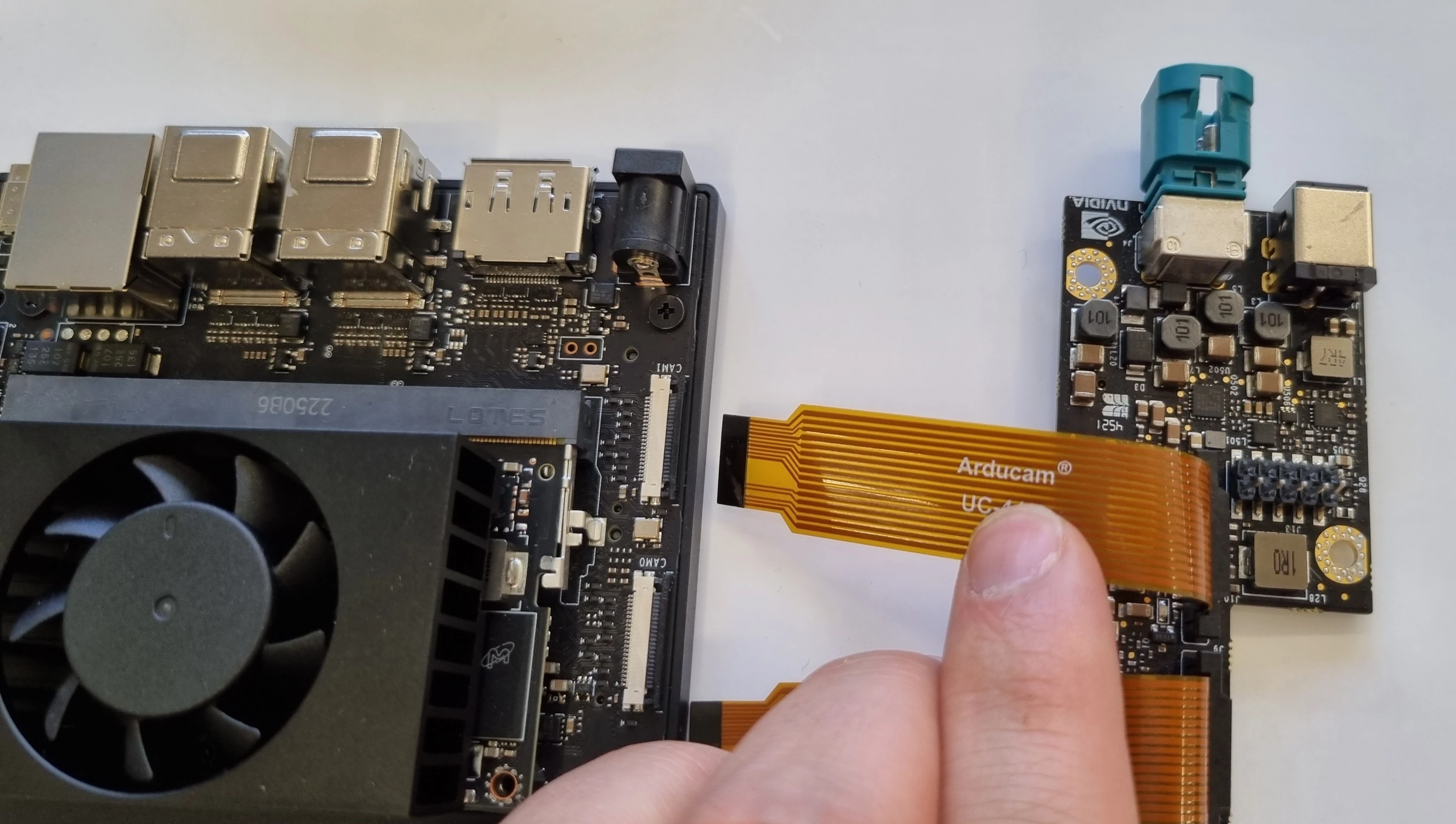 Orin Devkit Carrier Board Cabling