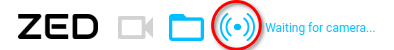 Depth Viewer connect button