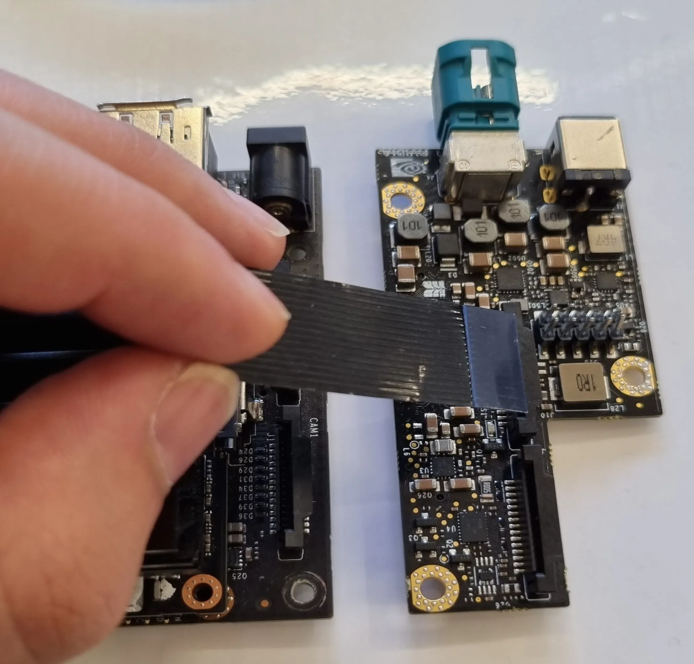 Xavier NX capture card cabling