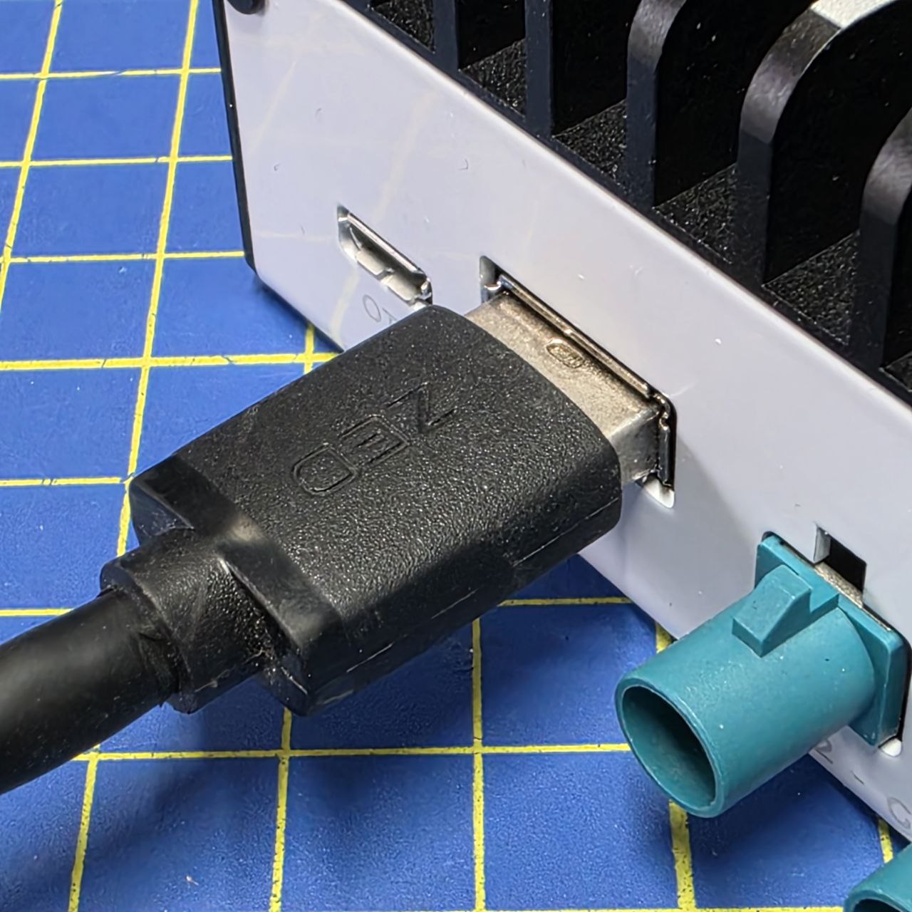 USB camera inside view