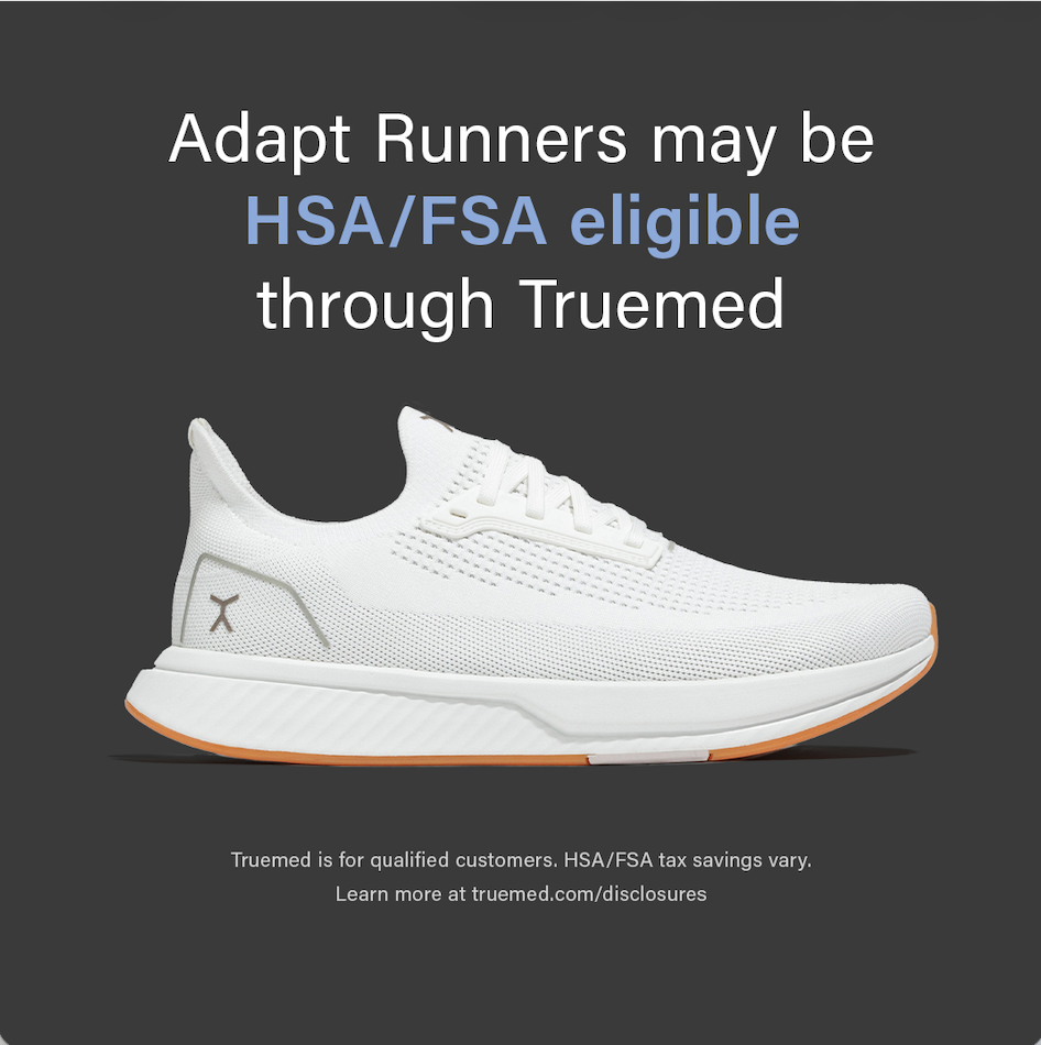 Flux Footwear HSA/FSA ad creative