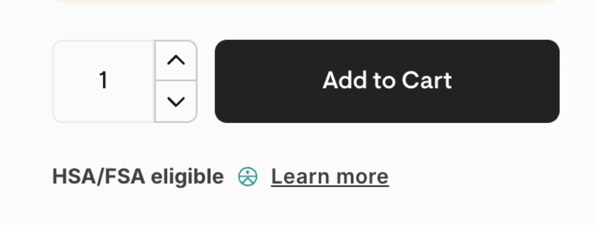 Truemed product page widget
