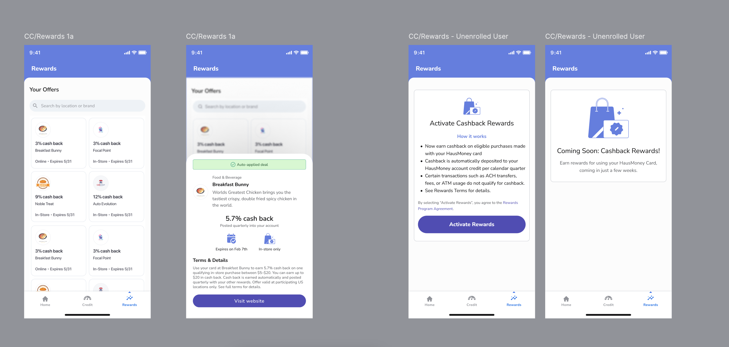 Rewards Program