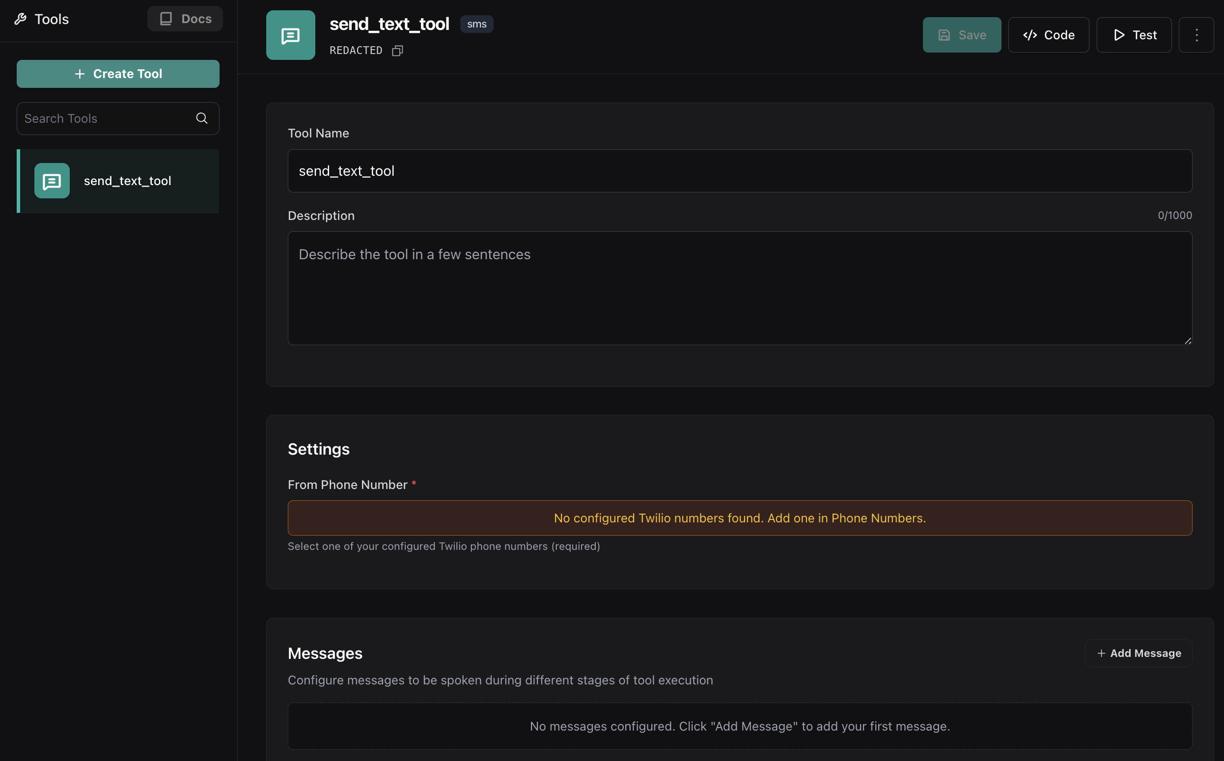 SmsSendTool