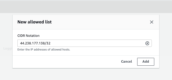 Whitelist IP 2